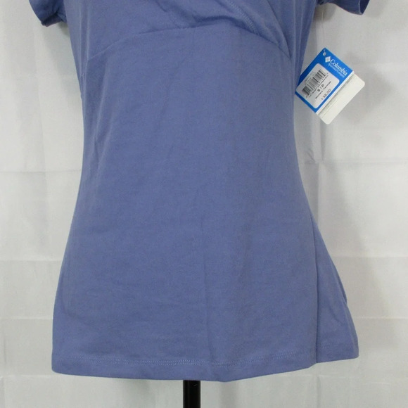 COLUMBIA Short Sleeve Top NWT Size Small Petite - Picture 3 of 7